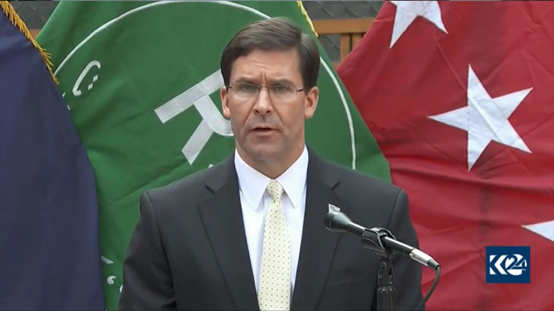 وه‌زیری به‌رگری ئه‌مه‌ریكا: به‌شێك له‌ هێزه‌كانمان له‌ باكووری رۆژهه‌لاتی سووریا ده‌مێننه‌وه‌